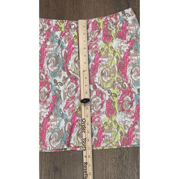 Daily Sports Multicolor Paisley Print Skort Women’s Size 10 Golf Tennis Active - Picture 4 of 10